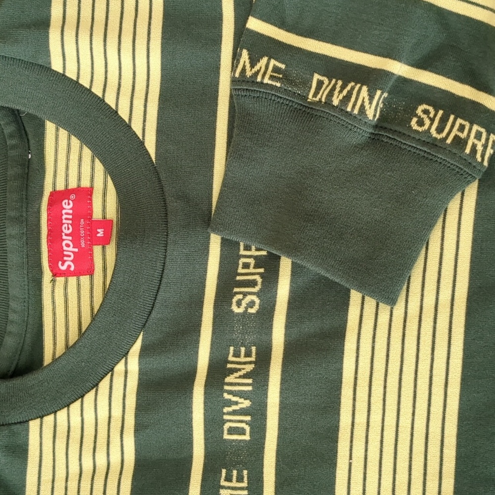 SUPREME Divine L/S T-shirt Sz. M - Picture 4 of 5